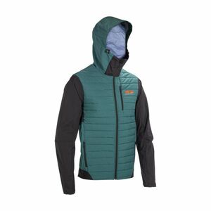 LEATT Cyklistická zateplená bunda - MTB TRAIL 3.0 - zelená S obraz