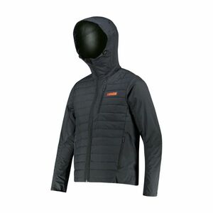 LEATT Cyklistická zateplená bunda - MTB TRAIL 3.0 - černá S obraz