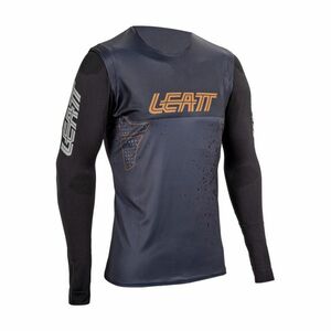 LEATT Cyklistický dres s dlouhým rukávem letní - MTB GRAVITY 5.0 - černá 2XL obraz