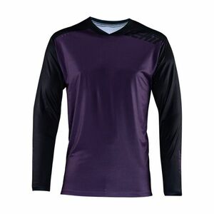 LEATT Cyklistický dres s dlouhým rukávem letní - MTB ENDURO 4.0 - fialová S obraz