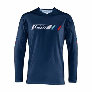 LEATT Cyklistický dres s dlouhým rukávem letní - MTB ENDURO 4.0 - modrá 2XL obraz