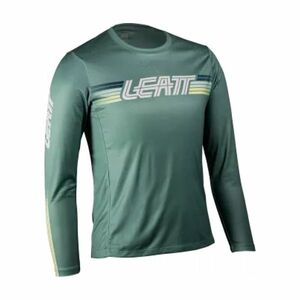 LEATT Cyklistický dres s dlouhým rukávem letní - MTB ENDURO 4.0 W - zelená S obraz