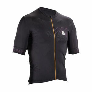 LEATT Cyklistický dres s krátkým rukávem - MTB ENDURANCE 5.0 - černá S obraz