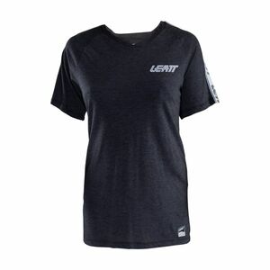 LEATT Cyklistický dres s krátkým rukávem - MTB ALLMOUNTAIN 2.0 W - černá L obraz
