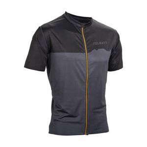 LEATT Cyklistický dres s krátkým rukávem - MTB TRAIL 3.0 - černá 2XL obraz