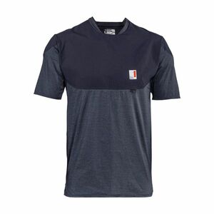 LEATT Cyklistický dres s krátkým rukávem - MTB ALLMOUNTAIN 3.0 - černá 3XL obraz