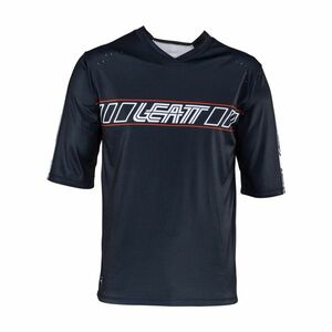 LEATT Cyklistický dres s krátkým rukávem - MTB ENDURO 3.0 - černá S obraz
