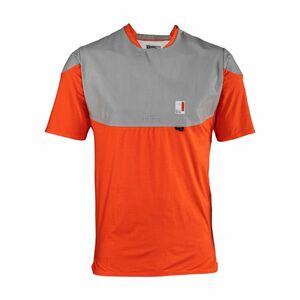 LEATT Cyklistický dres s krátkým rukávem - MTB ALLMOUNTAIN 3.0 - červená/šedá 2XL obraz