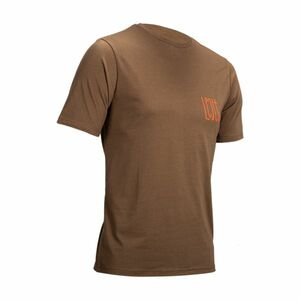 LEATT Cyklistické triko s krátkým rukávem - CORE - hnědá XL obraz