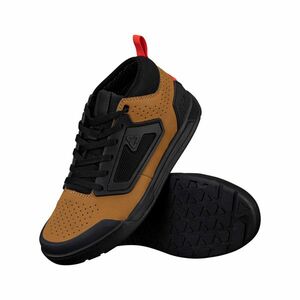 LEATT Cyklistické tretry - FLAT 3.0 - hnědá/černá 42 obraz