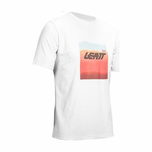 LEATT Cyklistické triko s krátkým rukávem - CORE - bílá L obraz