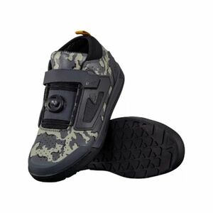 LEATT Cyklistické tretry - PROFLAT 3.0 - zelená/černá 45, 5 obraz