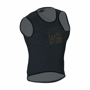 LEATT Cyklistické triko bez rukávů - BASE - černá L obraz