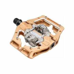 LEATT pedály - GRAVITY 6.0 CLIP-IN - bronzová obraz