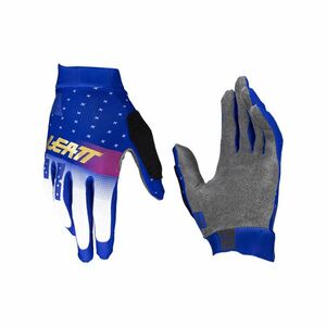 LEATT Cyklistické rukavice dlouhoprsté - MTB 1.0 GRIPR - modrá L obraz