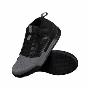 LEATT Cyklistické tretry - FLAT 3.0 - šedá/černá 41, 5 obraz