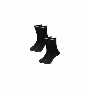 RIVANELLE Cyklistické ponožky klasické - VELON 2PAK - černá obraz