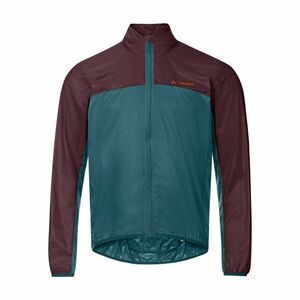 VAUDE Cyklistická větruodolná bunda - MATERA AIR - modrá/hnědá S obraz