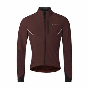VAUDE Cyklistická větruodolná bunda - KURO SOFTSHELL - hnědá/černá M obraz