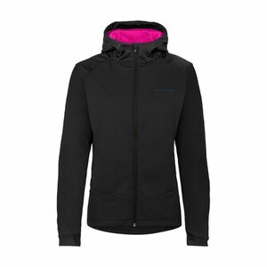 VAUDE Cyklistická větruodolná bunda - QIMSA SOFTSHELL - černá 2XL obraz