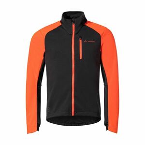 VAUDE Cyklistická větruodolná bunda - POSTA SOFTSHELL VI - červená/černá L obraz