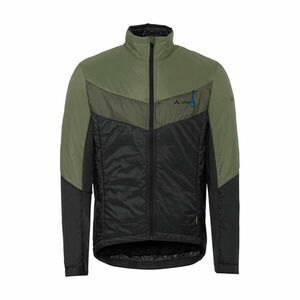 VAUDE Cyklistická zateplená bunda - KURO INSULATION - zelená/černá M obraz