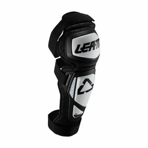 LEATT chrániče na kolena - KNEE & SHIN GUARD 3.0 EXT - černá/bílá S-M obraz