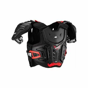 LEATT chránič na záda a hrudník - CHEST PROTECTOR 4.5 PRO JUNIOR - černá/červená S-M obraz