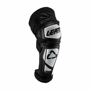 LEATT chrániče na kolena - KNEE & SHIN GUARD EXT - bílá/černá S-M obraz