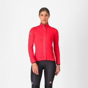 CASTELLI Cyklistická zateplená bunda - ALPHA 150 W - červená L obraz