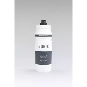 GOBIK Cyklistická láhev na vodu - FLY - bílá obraz