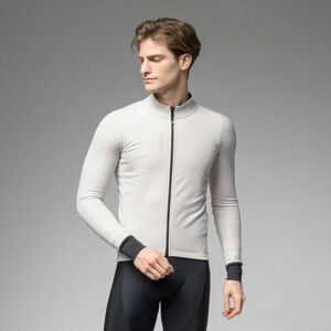 ALÉ Cyklistická větruodolná bunda - PRAGMA FONDO 3.0 - bílá/černá L obraz