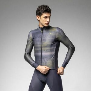 ALÉ Cyklistická větruodolná bunda - PR-E TRACCIA - šedá 2XL obraz