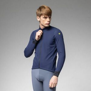 ALÉ Cyklistická větruodolná bunda - PRAGMA FONDO 3.0 - modrá/černá L obraz