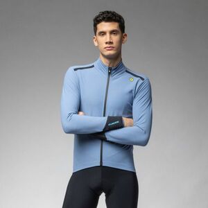 ALÉ Cyklistická větruodolná bunda - KLIMATIK K-TORNADO - modrá XL obraz