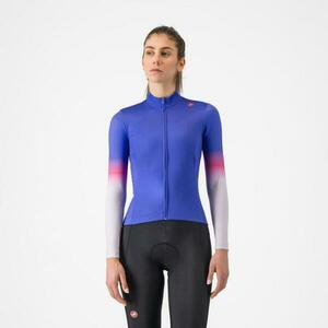 CASTELLI Cyklistický dres s dlouhým rukávem zimní - CORSO THERMAL - fialová S obraz
