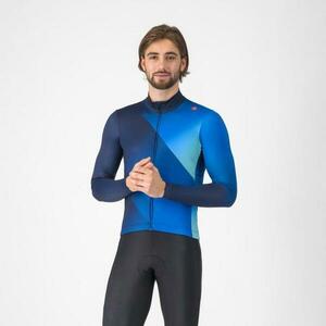 CASTELLI Cyklistický dres s dlouhým rukávem zimní - AMPLIFY - modrá XL obraz