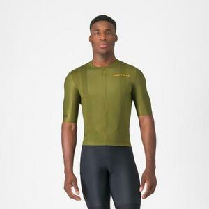 CASTELLI Cyklistický dres s krátkým rukávem - UNLIMITED ENTRATA 3 - zelená 3XL obraz