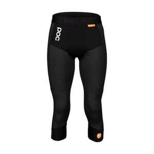 POC Cyklistické spodky - RESISTANCE LAYER TIGHTS - černá/oranžová L obraz