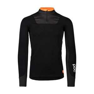 POC Cyklistické triko s dlouhým rukávem - RESISTANCE LAYER JERSEY - oranžová/černá L obraz
