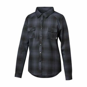 IXS košile - CARVE 1.0 W - antracitová/černá M obraz