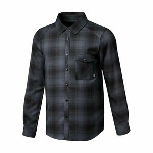 IXS košile - CARVE 1.0 - antracitová/černá L obraz