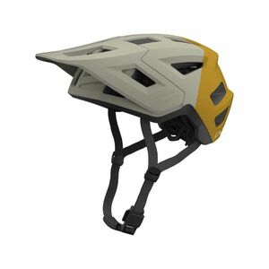 IXS Cyklistická přilba - FLOW 1.0 MIPS - hnědá/žlutá (49-54 cm) obraz