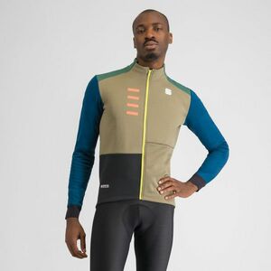 SPORTFUL Cyklistická zateplená bunda - TEMPO - zelená/modrá/šedá/černá M obraz