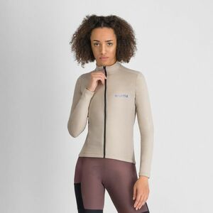 SPORTFUL Cyklistický dres s dlouhým rukávem zimní - SUPERGIARA WOOL W - šedá S obraz