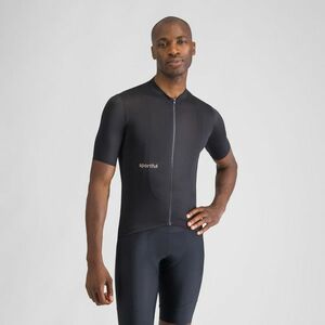 SPORTFUL Cyklistický dres s krátkým rukávem - CLASSIC - černá S obraz