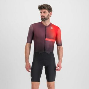 SPORTFUL Cyklistická kombinéza - BOMBER - černá/fialová 2XL obraz