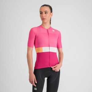 SPORTFUL Cyklistický dres s krátkým rukávem - SNAP W - cyklámenová L obraz