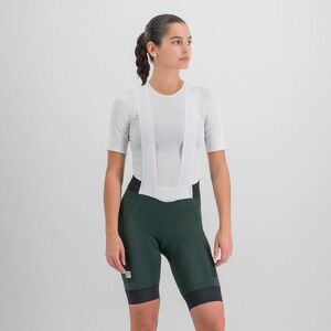 SPORTFUL Cyklistické kalhoty krátké s laclem - SUPERGIARA W - zelená XS obraz