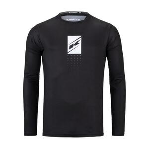 KENNY Cyklistický dres s dlouhým rukávem letní - PROLIGHT 25 - černá L obraz